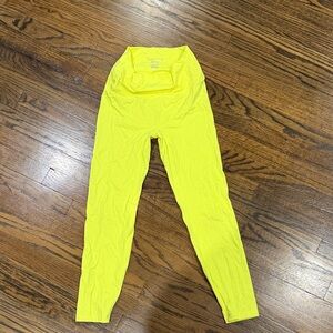 Vibrant Yellow Leggings